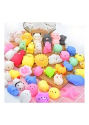 Onlyo 40-Piece Unicorn Squishy Stress Relief Toy Set