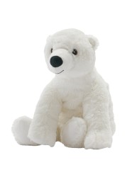 Soft Toy White Polar Bear 29cm