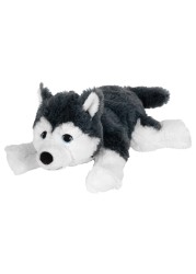 Soft Toy Dog/Siberian Husky 26cm