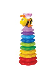 Winfun Stack &#39;N Learn Bee And Sunflowers Stacking Toy 000650 Multicolour