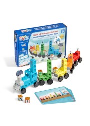 hand2mind Numberblocks Express Train MathLink Cubes Activity Set, Preschool Learning Activities, Train Toy, Counting Blocks, Number Toys, Kids Educational Toys, Math Manipulatives for Preschoolers