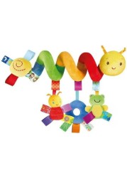 Crib Bed Stroller Car Seat BarBaby Stroller Toy Activity Spiral Hanging Toy