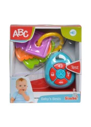Simba ABC Car Keys Multicolour