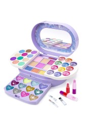 Tomons Kids Makeup Kit for Girl Real Washable Cosmetic Toy Beauty Set , Birthday Toys Gift for 3 4 5 6 7 8 9 10 Year Girls