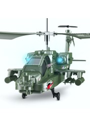 POCO DIVO Apache AH-64 Helicopter RC Flight Infrared 3CH AH64 S109 Gyro Military Aircraft Model S109G