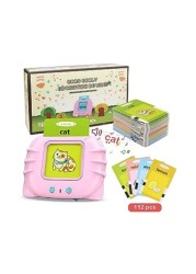 Showay 112 Talking Flash Cards Game for Girls Toddler Toy