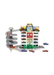 Power Joy Vroom Vroom Motor City Garage with 4 Cars Multicolour