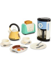 Casdon Morphy Richards Toys - Complete Kitchen Set - Toy Appliance Playset for Kids with Toaster, Coffee Maker, Kettle, Play Food &amp; More - for Children Aged 3+