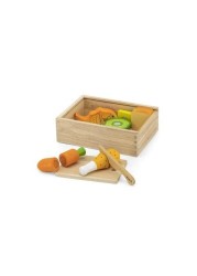 Wooden Meal &amp; Chopping Board Set