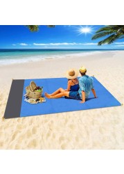 Generic-CK831 Beach Mat Large Folding Camping Mat Beach Mat Without Sand Outdoor Portable Beach Blanket