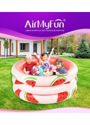 AirMyFun Water Melon Ball Pool for Kids 3+, 61x61x26CM