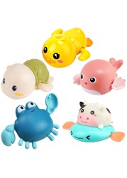 ZHFUYS Bath ToyCute Animal Clockwork Bathtub Swimming Pool ToyBaby Bath Toys for Toddlers 13 Boys Girls Water Bath Toy Set5 Pack