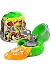 CRAZE Magic Slime - Dinorex Capsule with Slime Children and Collectable Dinosaur Figures - 13 Dinosaurs to Collect, 1 of which Super Rare
