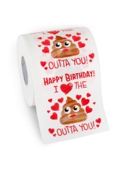 Husband Birthday Gifts by Aliza Large Funny Gag Toilet Paper Roll &ndash; Excellent Gift for Wife Husband Boyfriend Girlfriend Friend Sister Brother Dad Mom - The Perfect Decoration for your Party