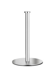Paper Towel Holder Countertop, OBODING, Kitchen Paper Towel Holder Stand for Kitchen and Bathroom Organization and Storage, Paper Towel Holders for Standard and Large Size Rolls (Silver)