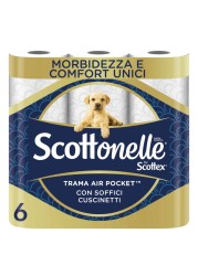 Scottex Scottonelle Bath Tissue 6 Rolls