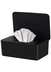 Baby Wipes Dispenser, Wipe Holder for Baby &amp; Adult,Keeps Wet Tissue Fresh, Non-Slip Wipes Case, Flushable Wipe Container with Sealing Design Lid