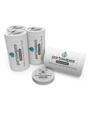 Portawipes MaxiTowel 40 Towel Pack Individually Wrapped Compressed Towel Tablet Cloth Wipes Large Soft Odorfree