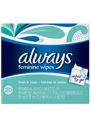 AlwaysFresh Clean WipesToGo