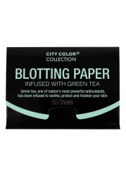 City Color Blotting Paper Freshen Removes Excess Oils 50 sheets
