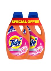 Tide Core+ Power Gel Liquid Detergent Downy Floral Breeze 1.8L Pack of 2