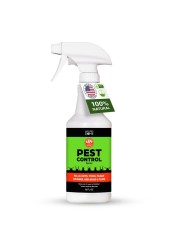 Natures Dome EcoFriendly Pest Control Spray 16 oz Ant Roach Spider Fly Flea and Insect Control with Natural Essential Oils FastActing Child Pet Safe for Indoor Outdoor Use