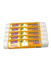 Enviro Care 5 Gallon Garbage Bags White 46x52cm 5 Rolls