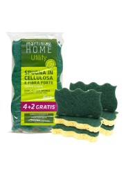 Martini Spa Home Utility Dual Action Sponge 6 PCS