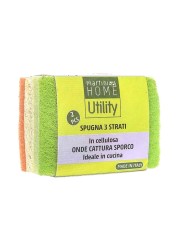 Martini Spa Home Utility Cellulose Sponge Multicolour 3 PCS