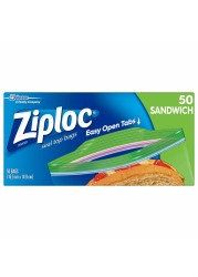 Ziploc Seal Top Sandwich 50 Bags
