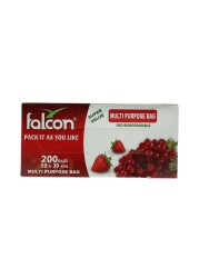 Falcon Oxo-Biodegradable Multi-Purpose Food 200 Storage Bags