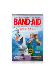 BandAid Adhesive Bandages Disneys Frozen Assorted Sizes 20 Count Packaging may vary