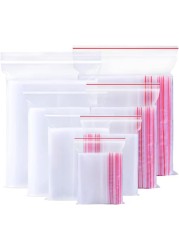 Lavish Clear Resealable Plastic Ziplock Storage Bag Size - 10 X 15 cm, [100-Units]