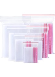 Lavish Clear Resealable Plastic Ziplock Storage Bag Size - 15 X 20 cm, [100-Units]