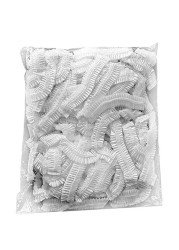 Generic 100-Piece Disposable Shower Cap Clear 8X6X2Inch Clear 8X6X2Cm