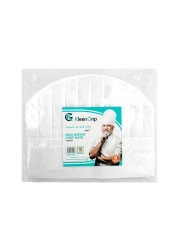 Kleen Grip Disposable Chef Hats White 9&quot; 60gsm non woven 10pcs/Bag
