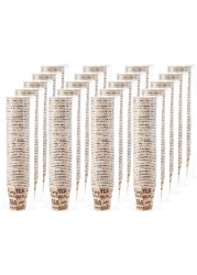Lavish 6.5 Oz Disposable Printed Paper Cups Random Design Picnic, Travel, And Events [500 Units]