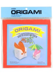 Aitoh Origami Paper 7X7 100Pkg Assorted Colors