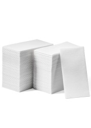 200-Pack Lintext Disposable Linen-Feel Guest Towels - 12&quot; x 17&quot; Cloth-Like Hand Towels - Made In USA, Soft And Absorbent Paper Napkin For Bathroom, Kitchen, Or Event