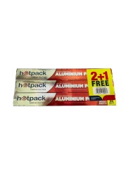 Hotpack Aluminium Foil Embossed 25 SqFt 2+1 Free