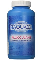 BAQUACIL 84398 Flocculant Water Haze Eliminator Swimming Pool Clarifier 15 lbs