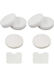 Filter Replacements Compatible with Shark NV22, NV22L, NV22S, NV26, NV27, UV400 Navigator Swivel Vacuum, 4 Foam + 2 Felt Circular &amp; Exhaust Filters, Replace Part # XF22