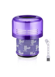 Vacuum Filter Replacement Parts Compatible with Dyson V11 Torque Drive V11 Animal V11 Complete V11 Extra V15 Detect V15s Detect Submarine Vacuums, Compare to Part 970013-02