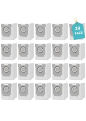 20 Pack Vacuum Bags for iRobot Roomba i7 i7+ i8 i8+ i3 i3+ i4 i4+ i6 i6+ j7 j7+ s9 s9+, i and s Series Clean Base Automatic Dirt Disposal Bags