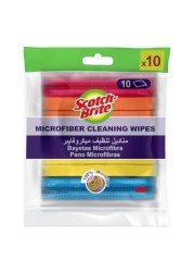 Scotch-Brite 3M Microfiber 10 Cleaning Wipes