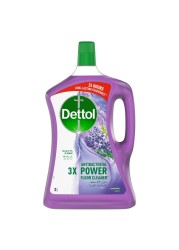 Dettol 3x Power Antibacterial Floor Cleaner Lavender 3L