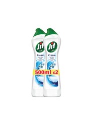 JIF Cream Cleaner With Micro Crystals Technology Original 500ml Pack of 2