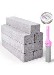 CONLI 8 Packs Pumice Stone for CleaningPumice Stone Toilet Bowl Cleaner Powerfully CleansPumice Stone with Handle Suitable for Clean Toilet Bathroom Kitchen Sink Grill Bathtub Swimming Pool
