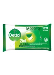 Dettol Original Anti-Bacterial Multi-Use 120 Wipes