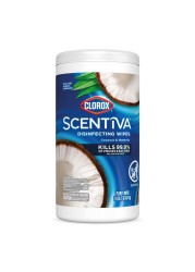 Clorox Scentiva Disinfecting Wipes Coconut &amp; Waterlily 75 Wet Wipes